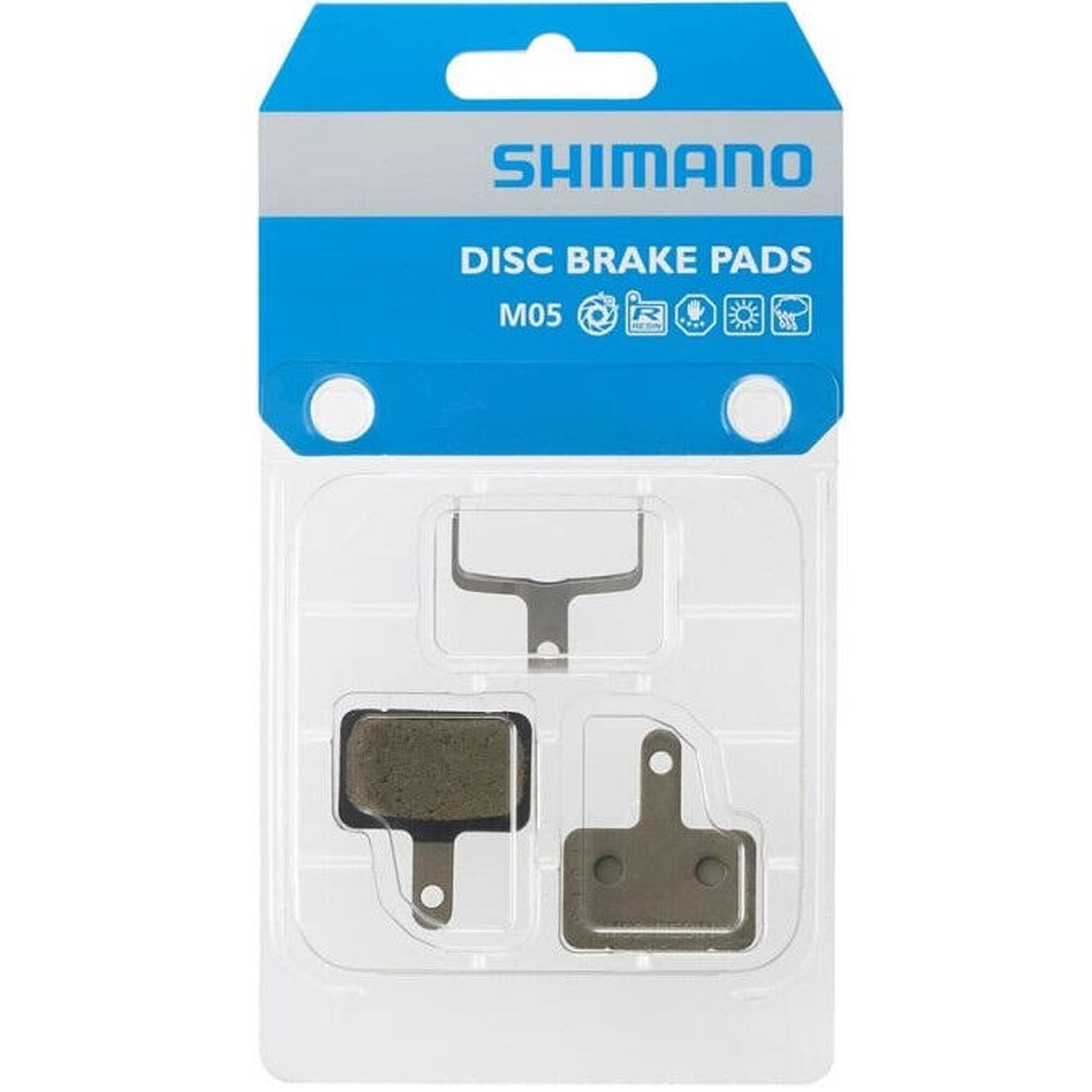 Plaquettes de frein à disque en résine Shimano BP-M05-RX
