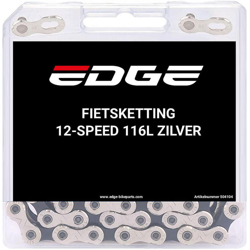 Edge Ketting 12 speed CHN-006 met 116 schakels zilver