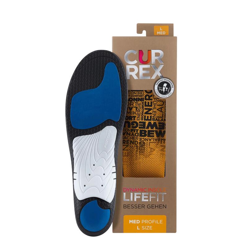 Lifefit® 日常生活專用鞋墊 (中足弓) - 黃色