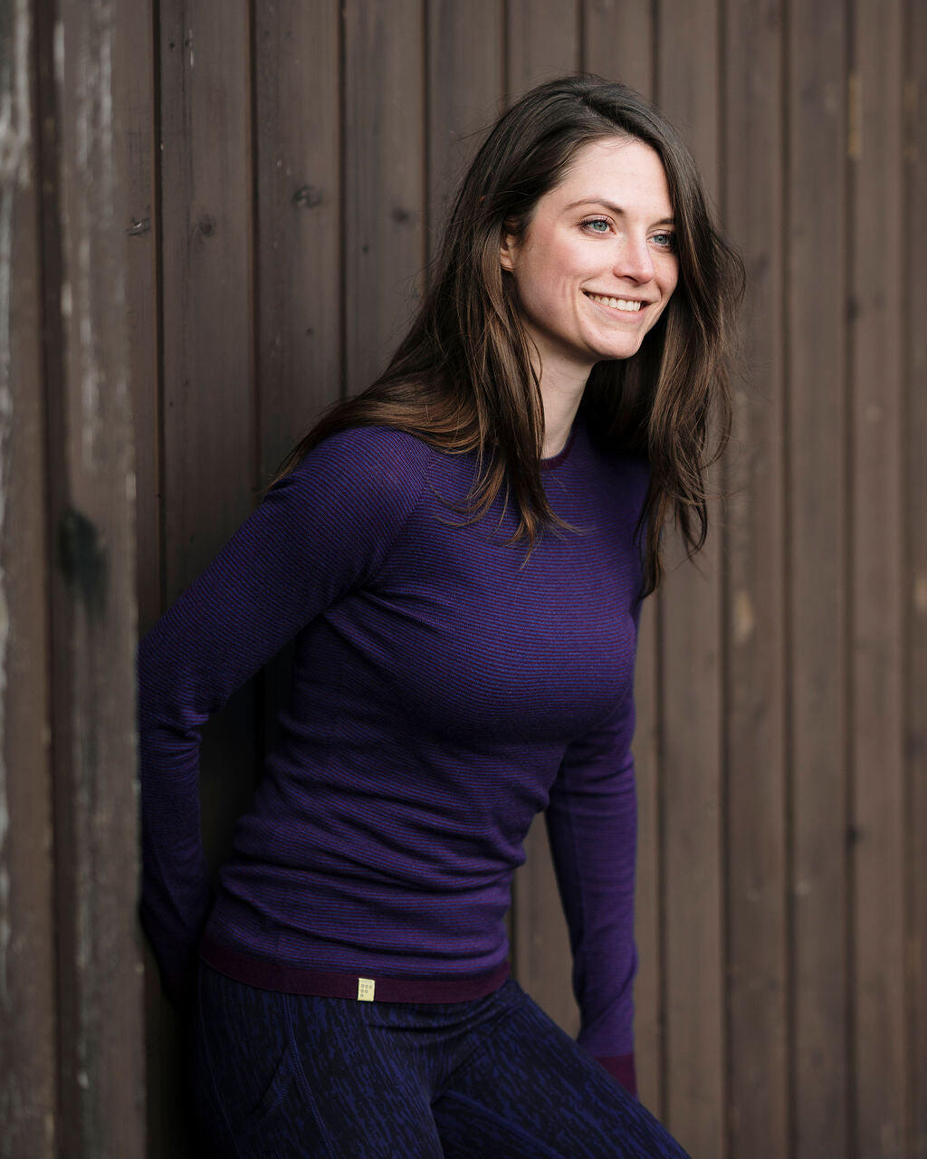 FINDRA Fern Stripe Merino Base Layer