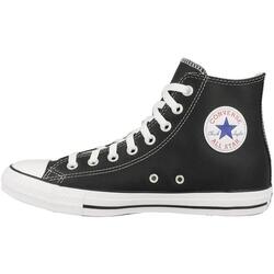 Zapatillas Converse Chuck Taylor HI Leather, Negro, Unisexo