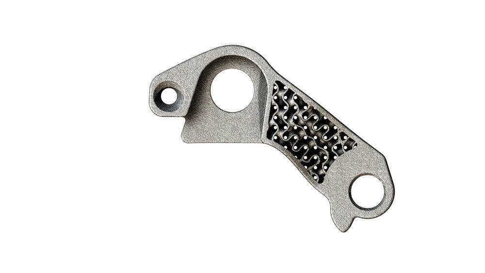 Silca 3D-Printed Titanium Derailleur Hanger for Factor