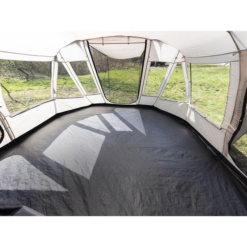 Tunneltent Nordland 4 Sleeper - 4 pers. - Ingenaaide vloer, zwarte cabine