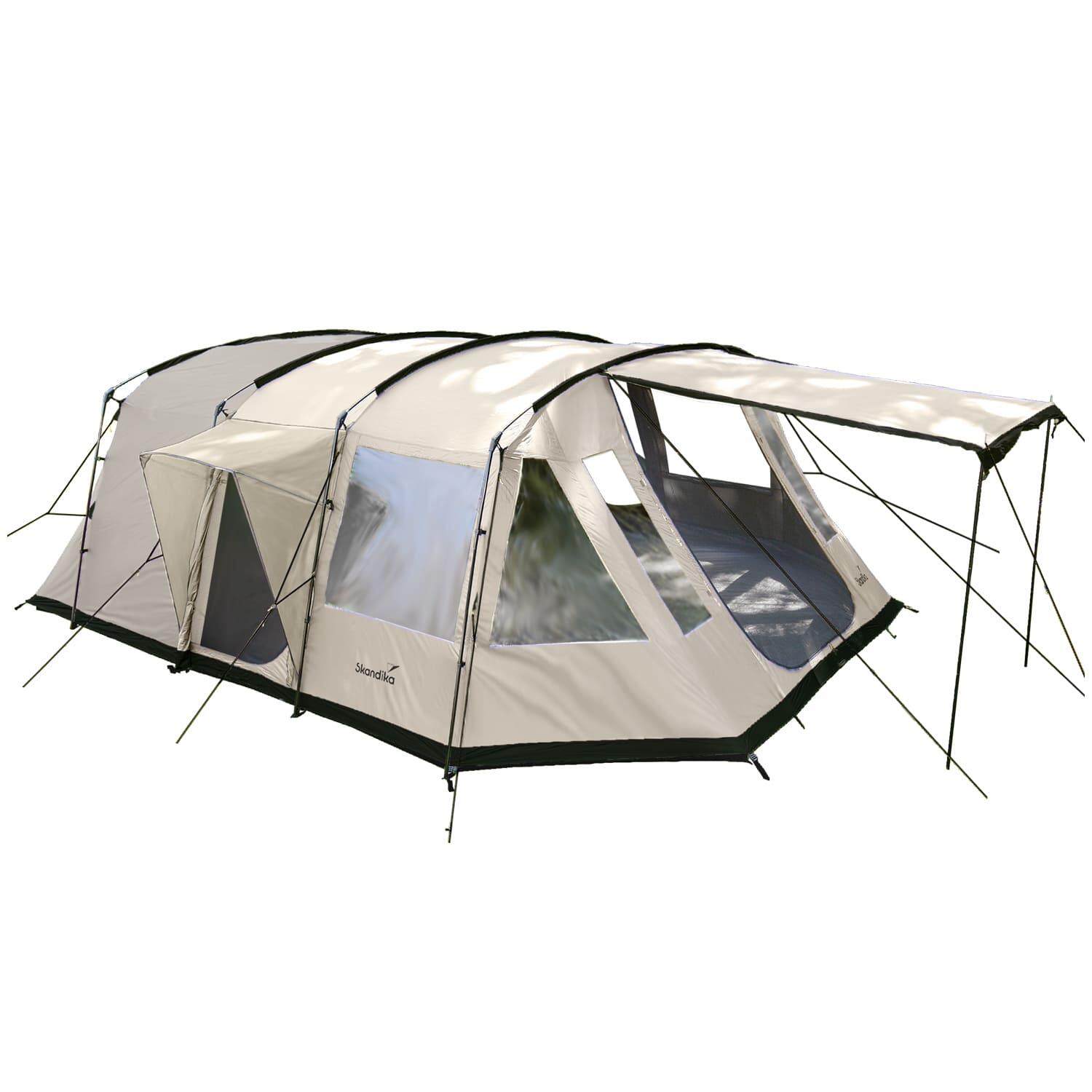 Tenda de campismo - Nordland 6 pessoas - 1x cabine - túnel - 580x440cm