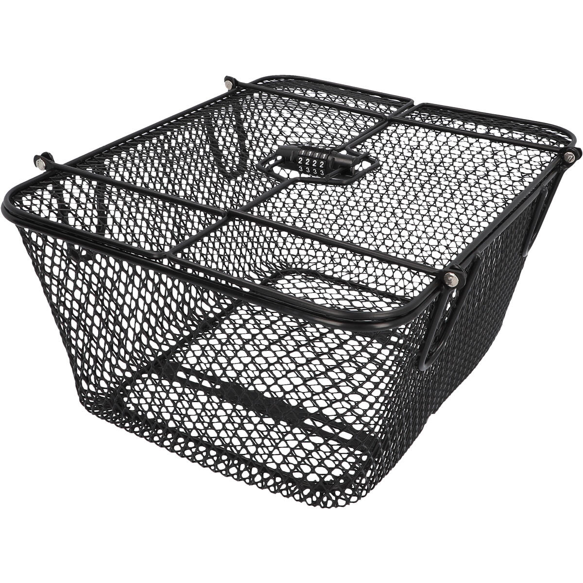 FISCHER BIKE FISCHER Gepäckträgerkorb PLUS Safe engmaschig sw