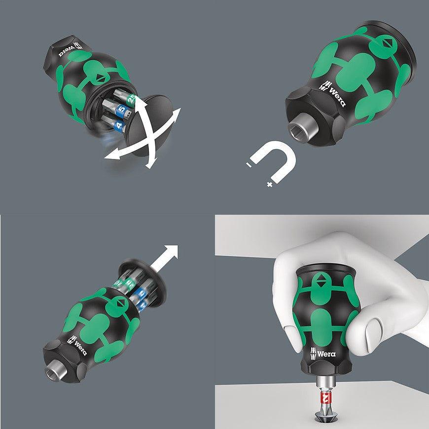 Wera Kraftform Kompakt 3 Bitholding Screwdriver w/Magazine