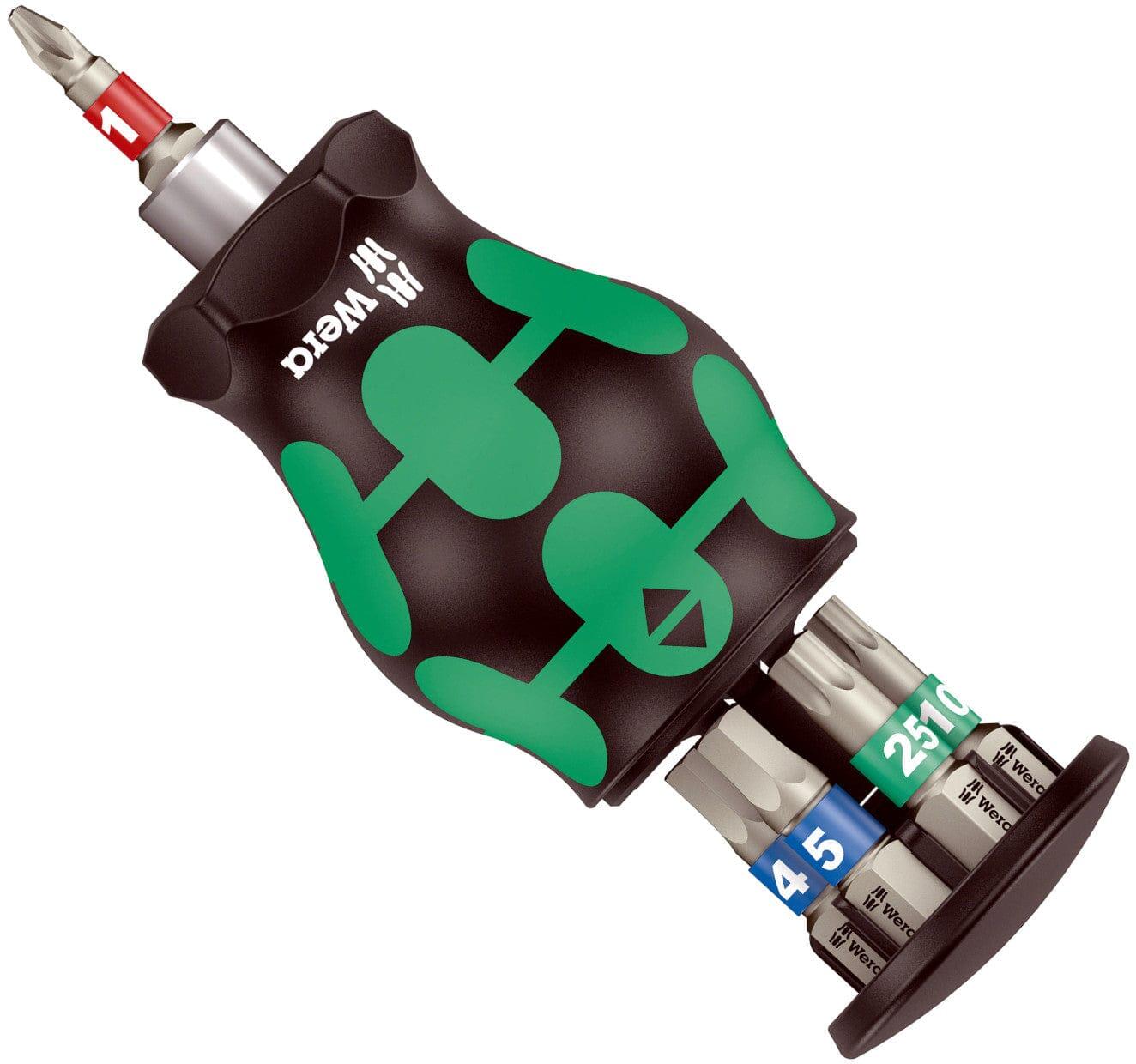 Wera Bicycle Set 11 Bitholding Screwdriver 7-Piece Set w/Magazine