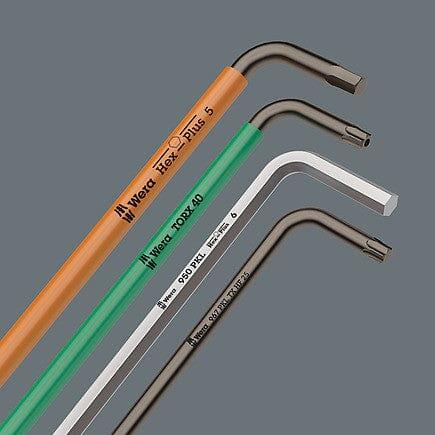 Wera 967/9 TORX BallEnd XL-Multicolour L-Key Set