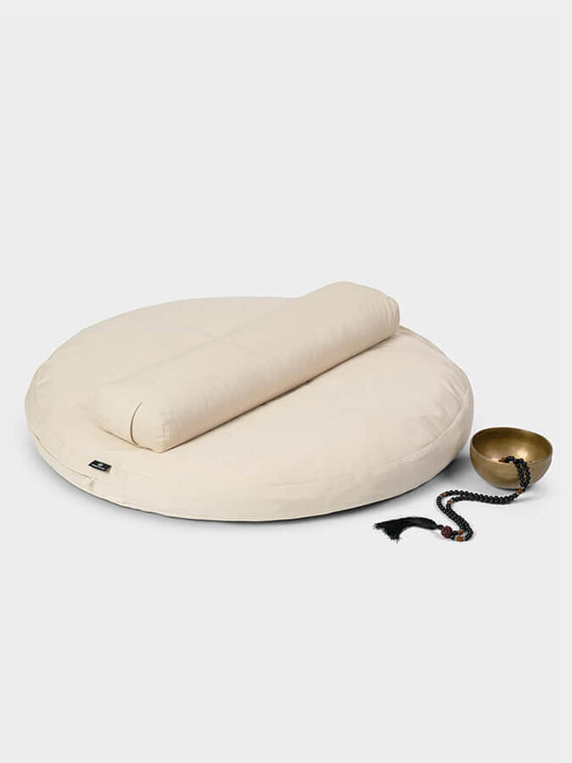 Yoga Studio EU Organic Zabuton Meditation Cushion - Navy Blue YOGA-455450