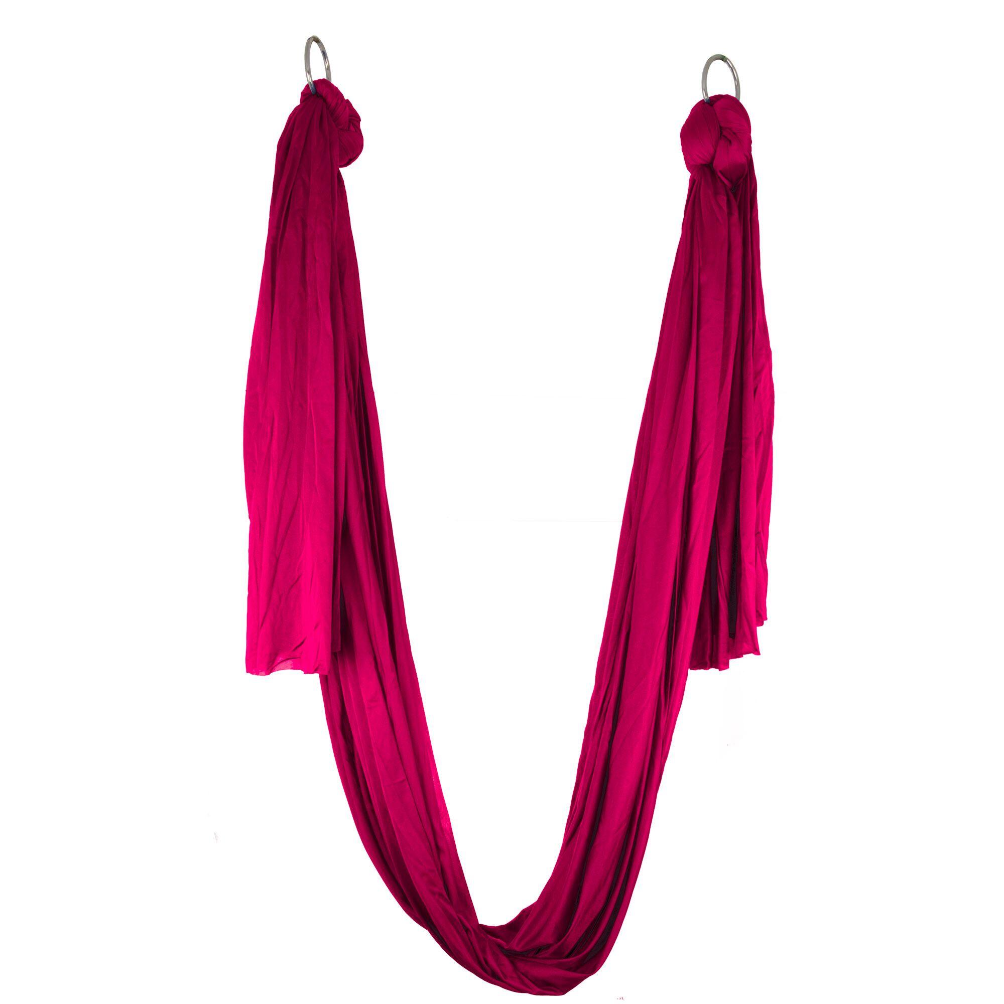 FIRETOYS Firetoys Aerial Yoga Hammock Swing - Maroon