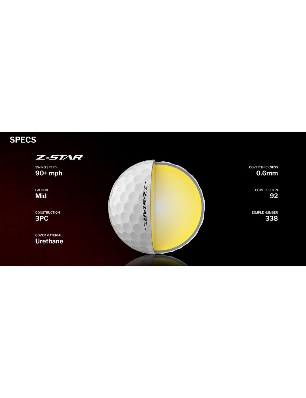 Doos van 12 Z-Star golfballen New 5/5