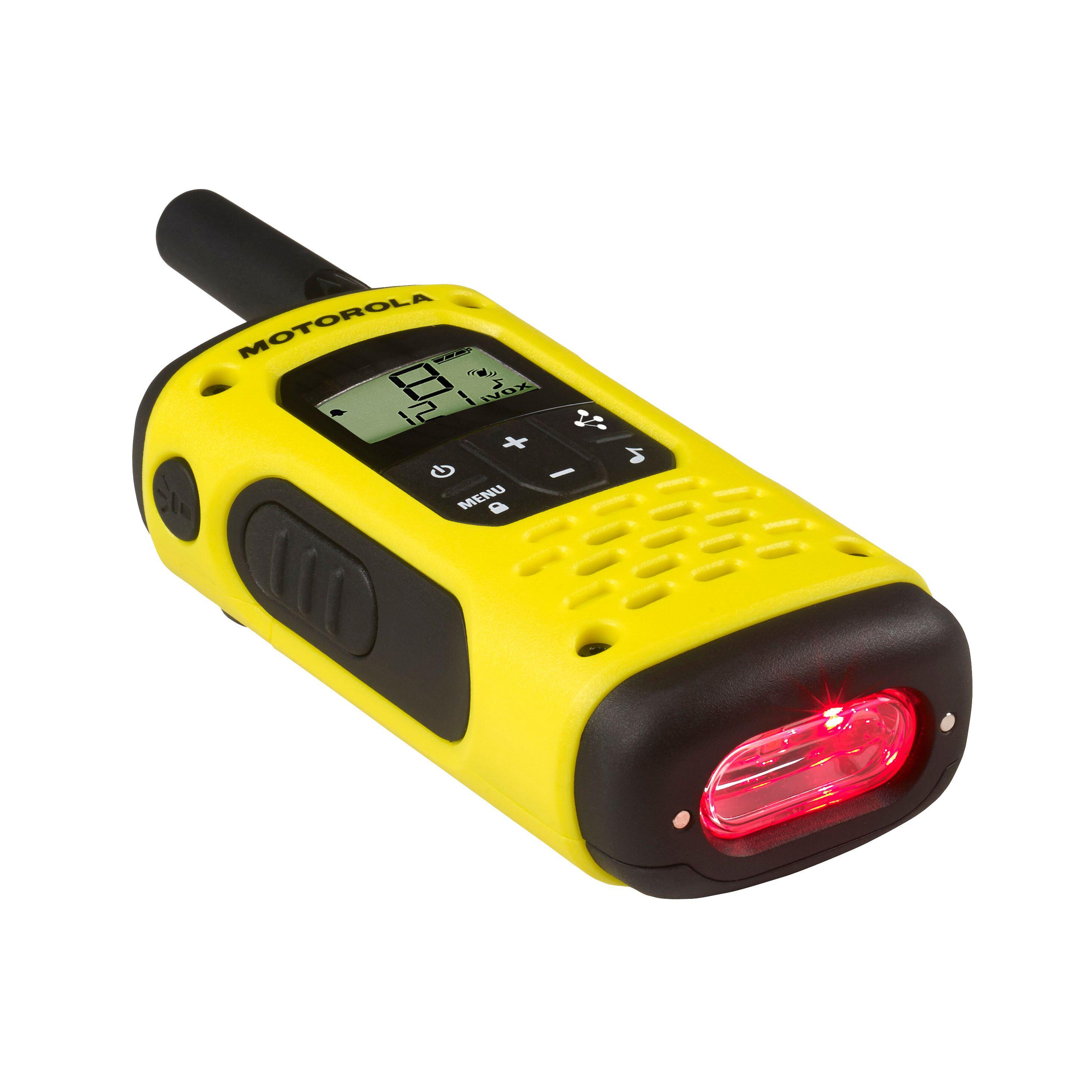 Radio PMR portable Motorola TLKR T92 H2O IP67 avec 2 pièces Jaune 4/7