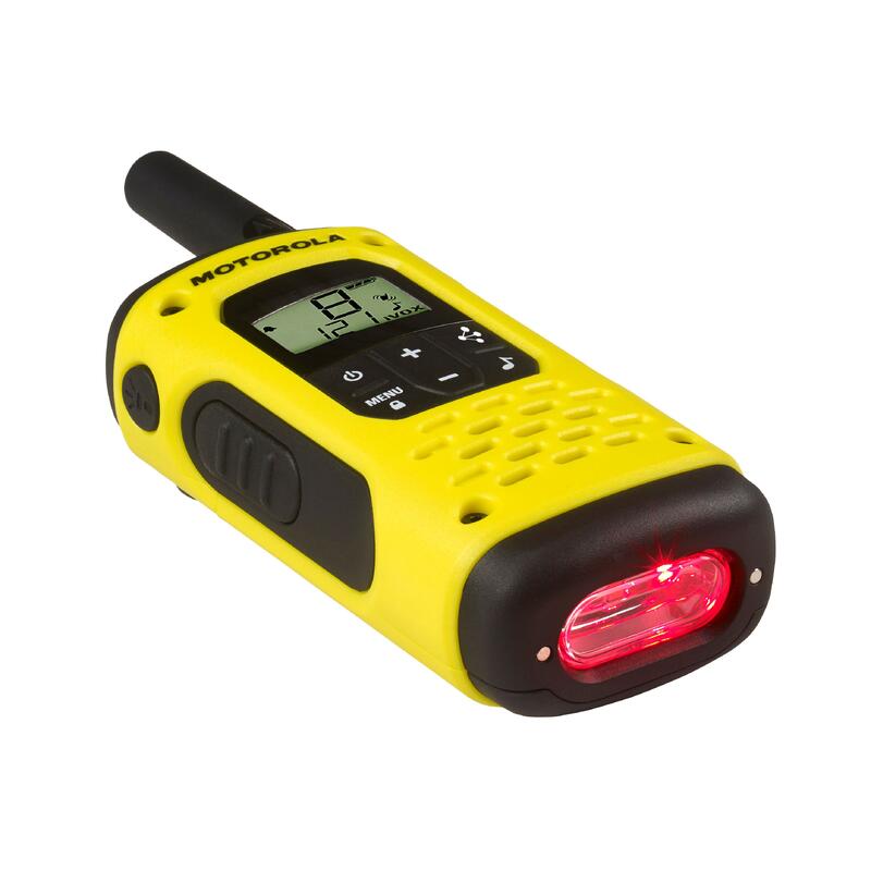 Radio PMR portátil Motorola TLKR T92 H2O IP67 con 2 piezas Amarillo