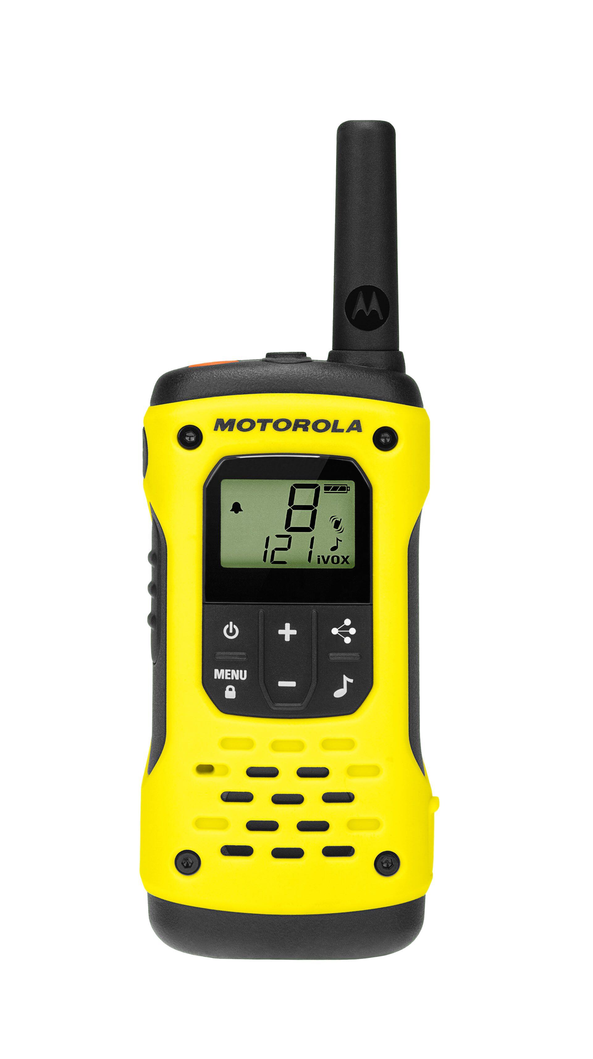 Radio PMR portable Motorola TLKR T92 H2O IP67 avec 2 pièces Jaune 2/7