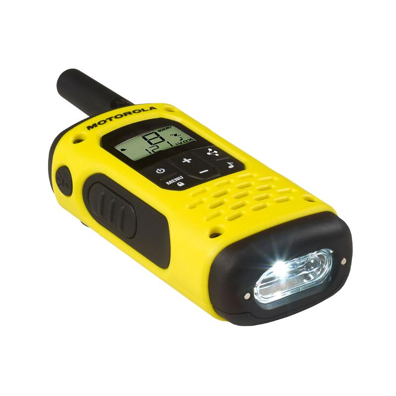 Radio PMR portátil Motorola TLKR T92 H2O IP67 con 2 piezas Amarillo