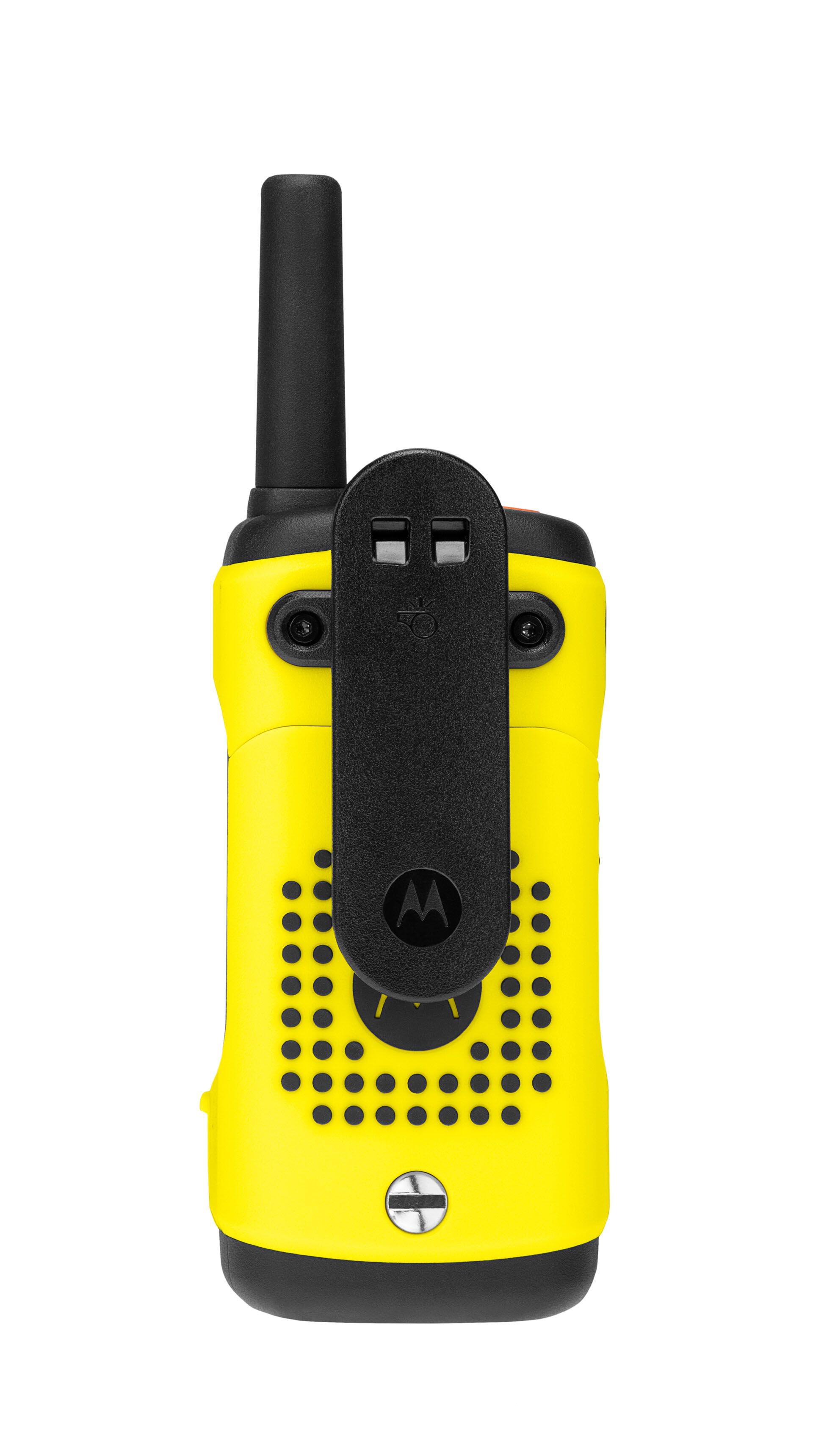 Radio PMR portable Motorola TLKR T92 H2O IP67 avec 2 pièces Jaune 3/7