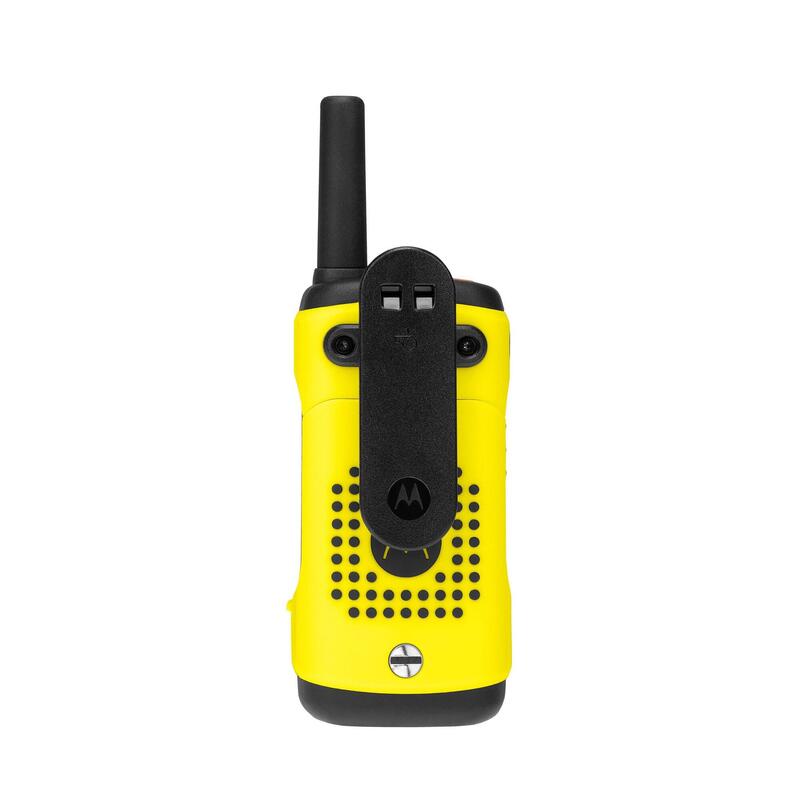 Radio PMR portátil Motorola TLKR T92 H2O IP67 con 2 piezas Amarillo