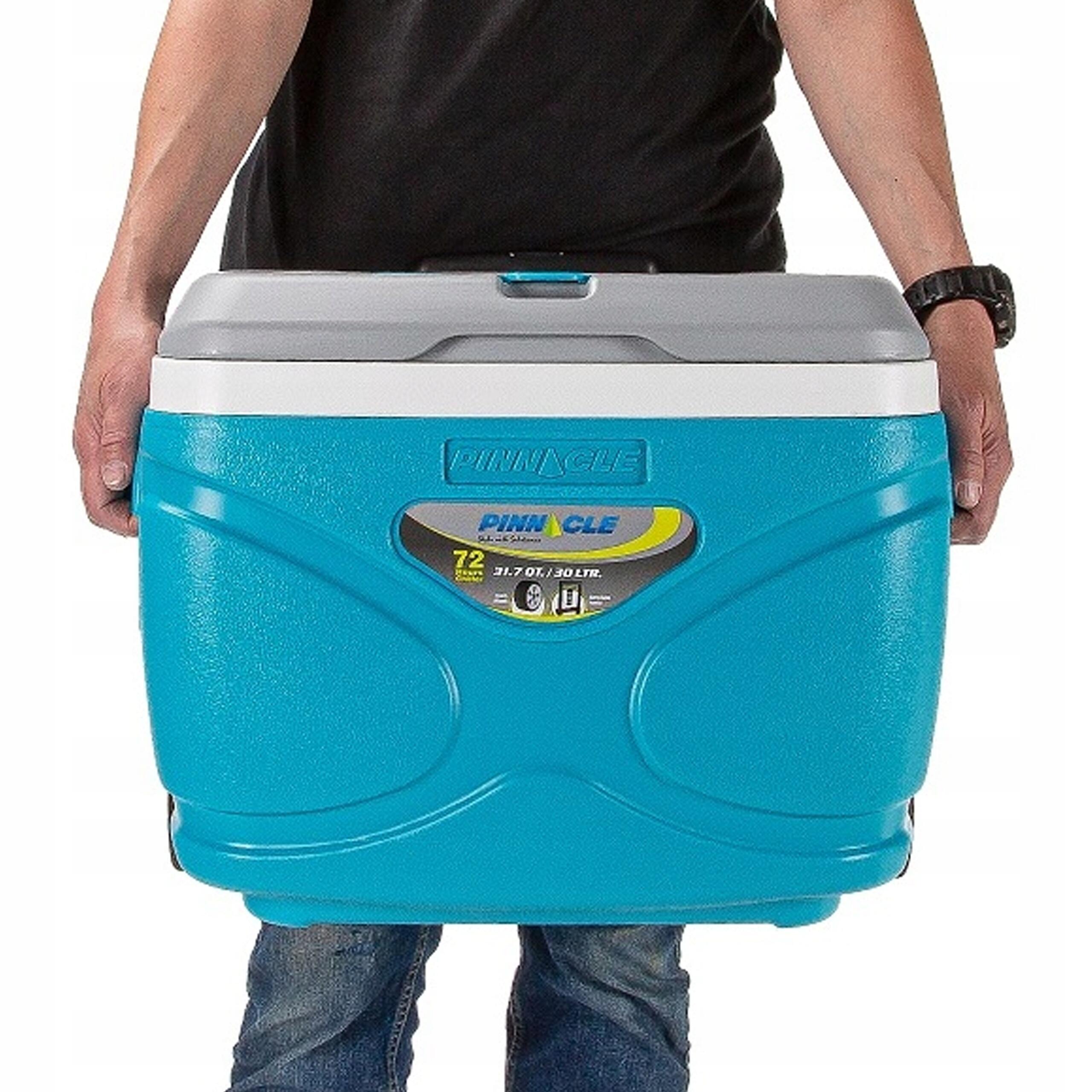 Lodówka turystyczna kółka Pinnacle 30L lime + 4 wkłady 2x 1000ml, 2x 500ml 2/7