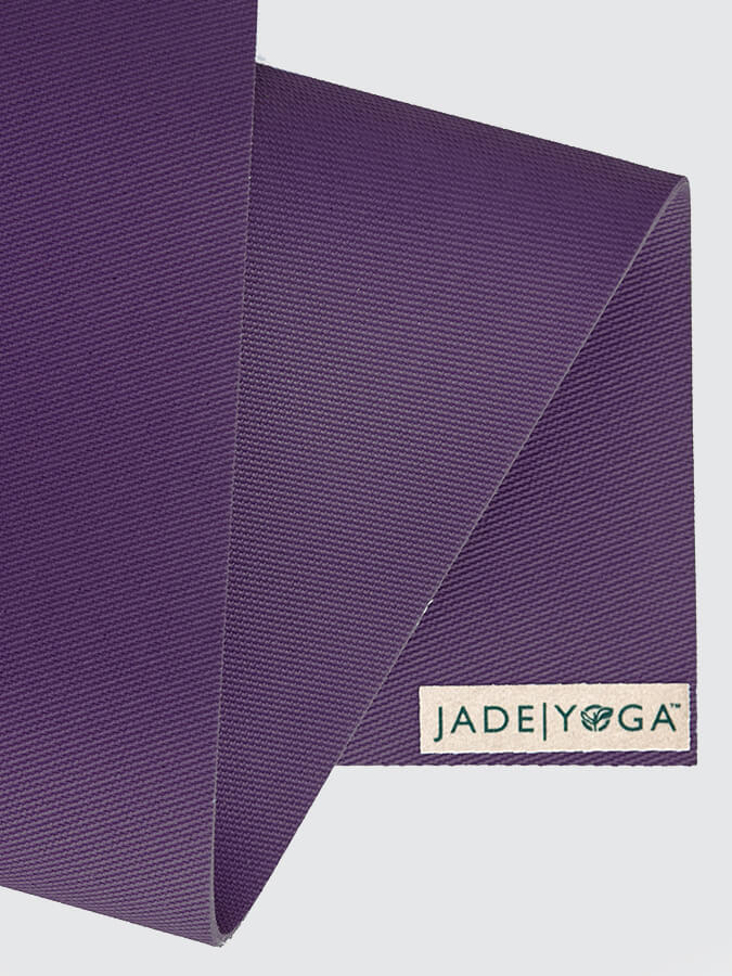 Jade Yoga Fusion 74" Yoga Mat 8mm - Purple 2/2