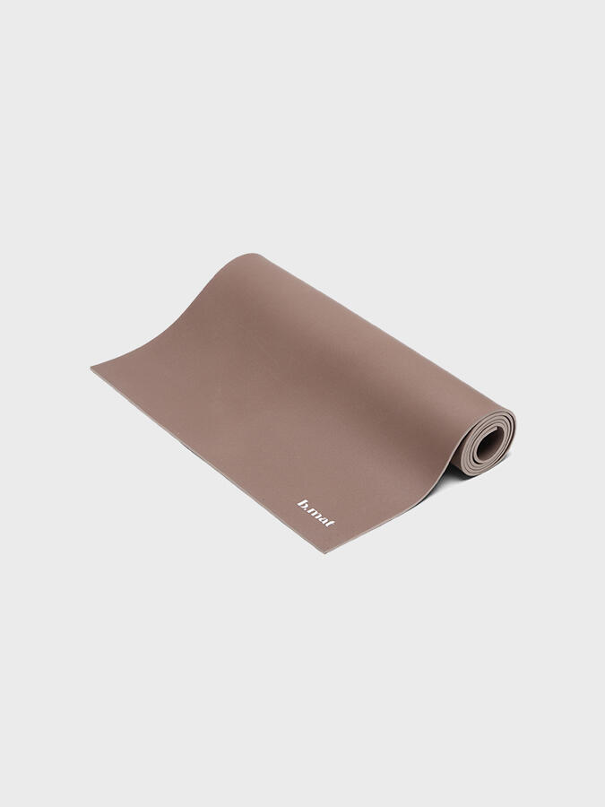 BHalfmoon BMat Everyday Yoga Mat 4mm - Cacao | Decathlon