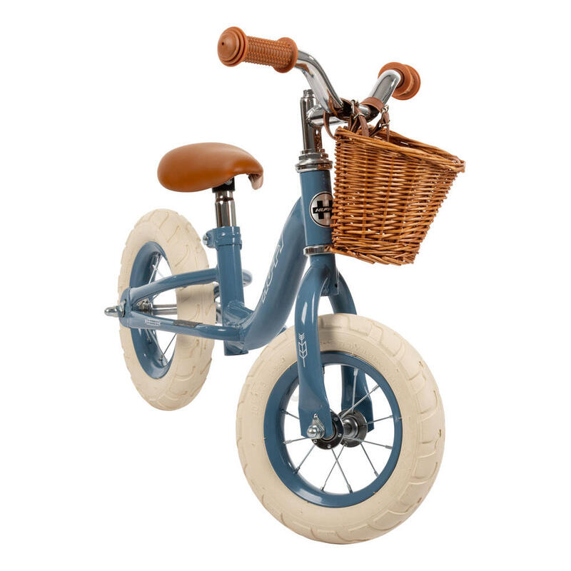 Huffy 10 inch retro kinderloopfiets, 2-4 jaar, blauw