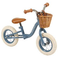 Huffy 10 inch retro kinderloopfiets, 2-4 jaar, blauw