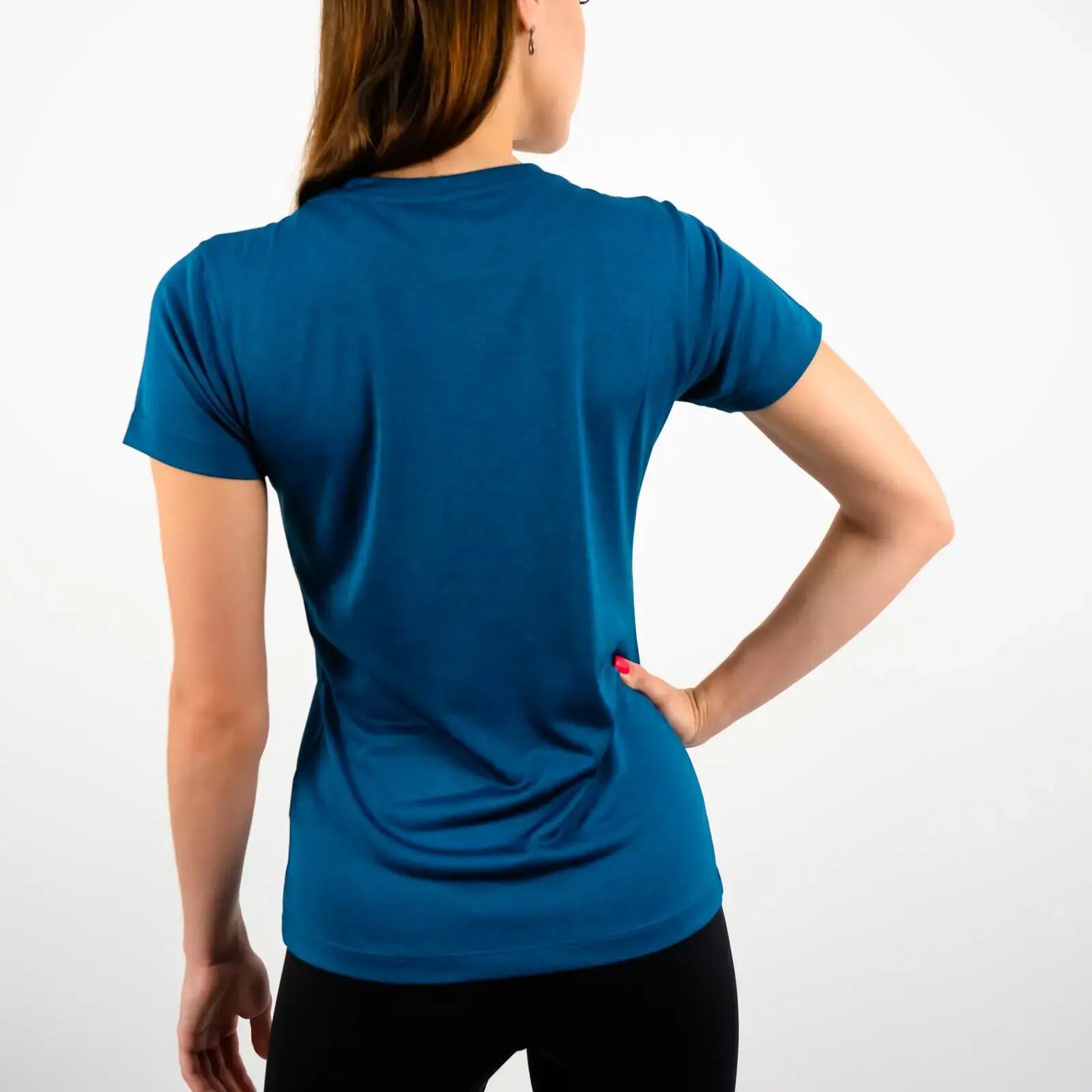 Tricou tehnic Fitskin Basic Femei- Navy 2/3