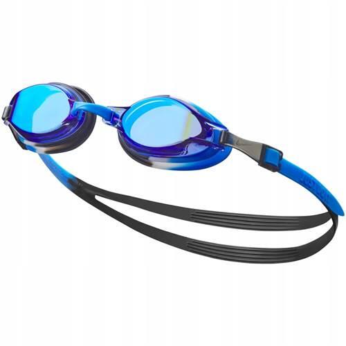 Lustrzane Okulary Pływackie Nike Youth Chrome – Photo Blue