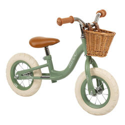 Huffy 10 inch retro kinderloopfiets, 2-4 jaar, groen