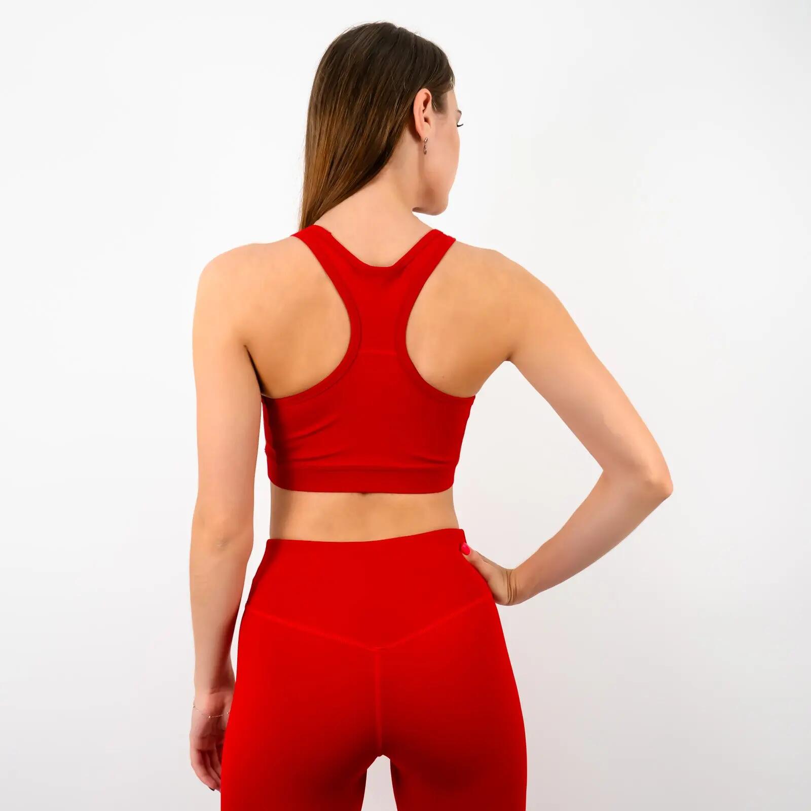 Bustiera Fitskin Basic - Tengo Red 2/2