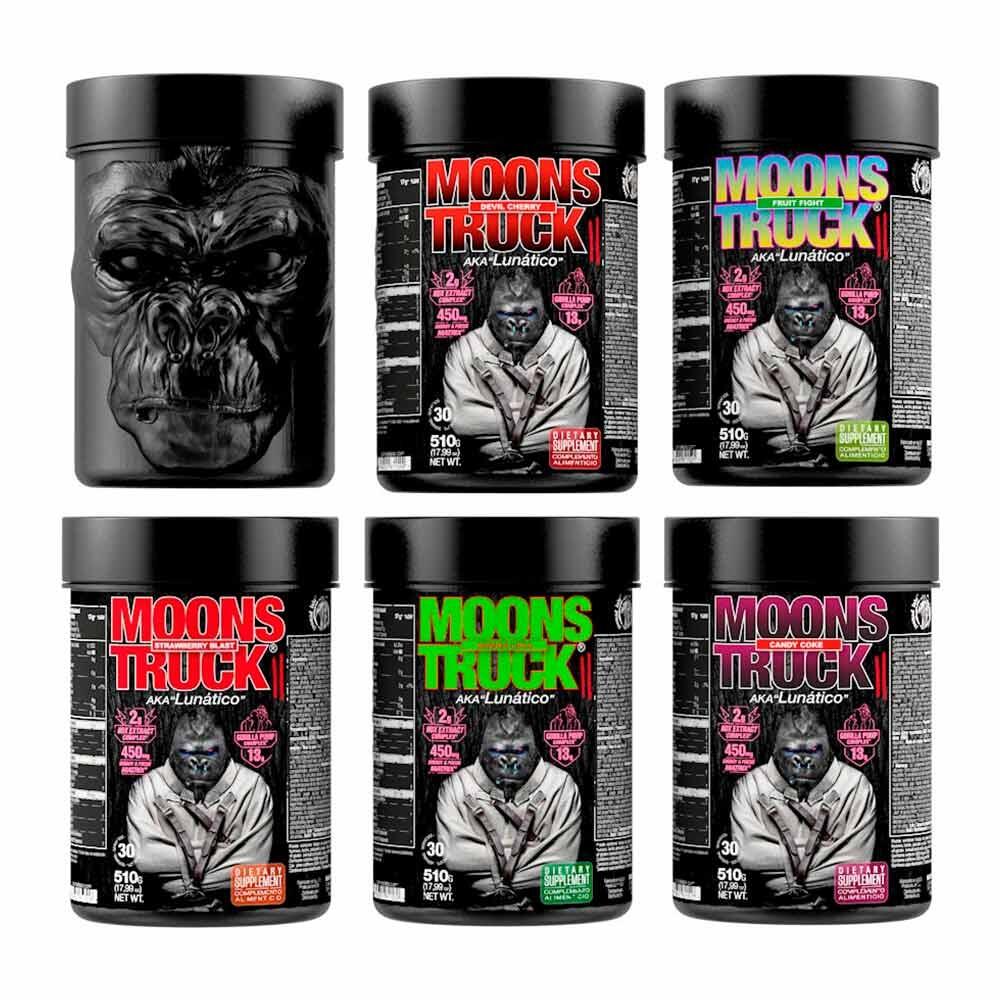 Zoomad Labs - MoonsTruck® II  510 g - Pre-entreno con estimulantes -  Sabor: Fre 2/2