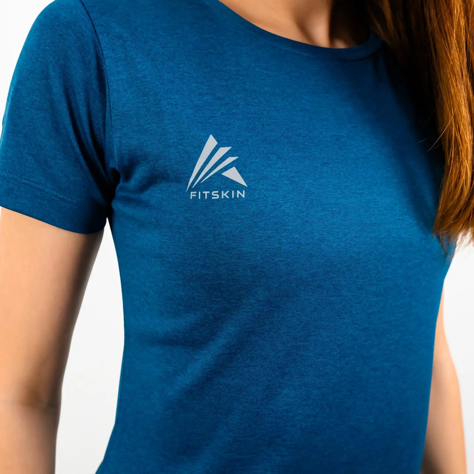 Tricou tehnic Fitskin Basic Femei- Navy 3/3
