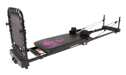 Aero Pilates Reformer 435 Plus Schwarz & Pink