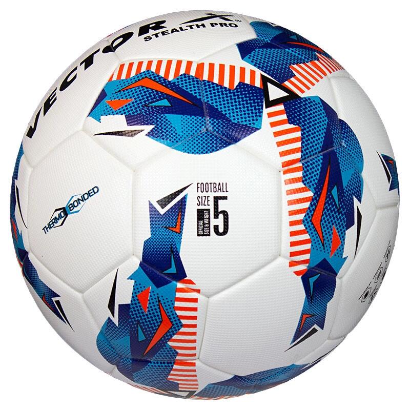 Piłka nożna VECTOR X STEALTH PRO rozmiar: 5 FIFA QUALITY PRO