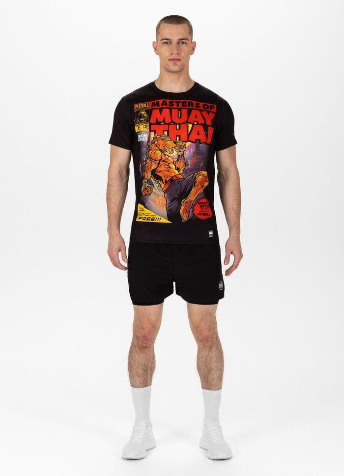 Koszulka męska Pitbull Mesh Performance Pro plus Masters Of Muay Thai