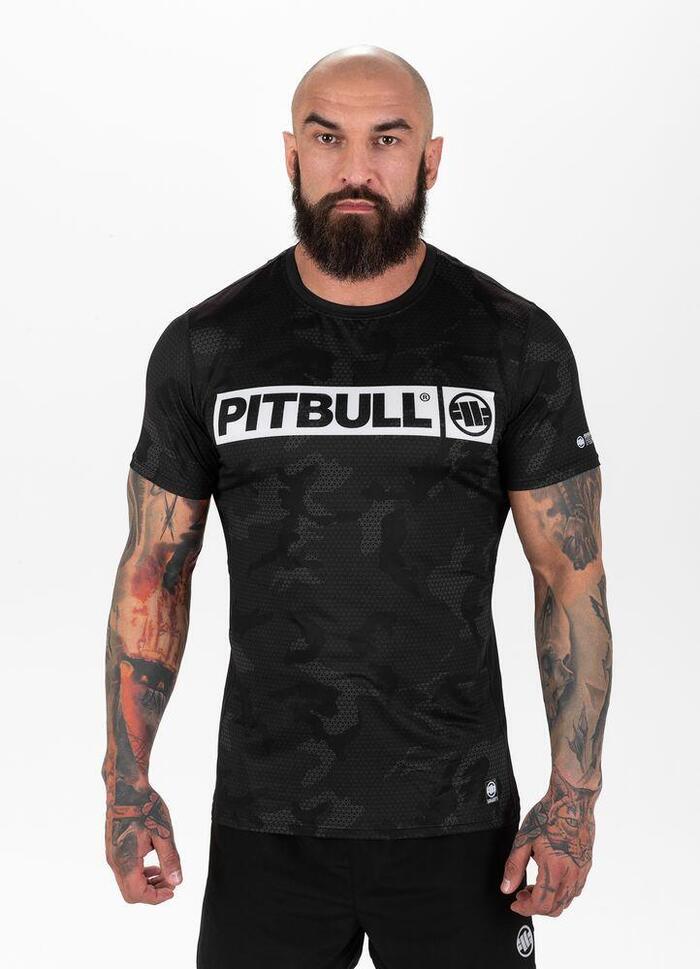 Koszulka męska Pitbull Net Camo Hilltop II
