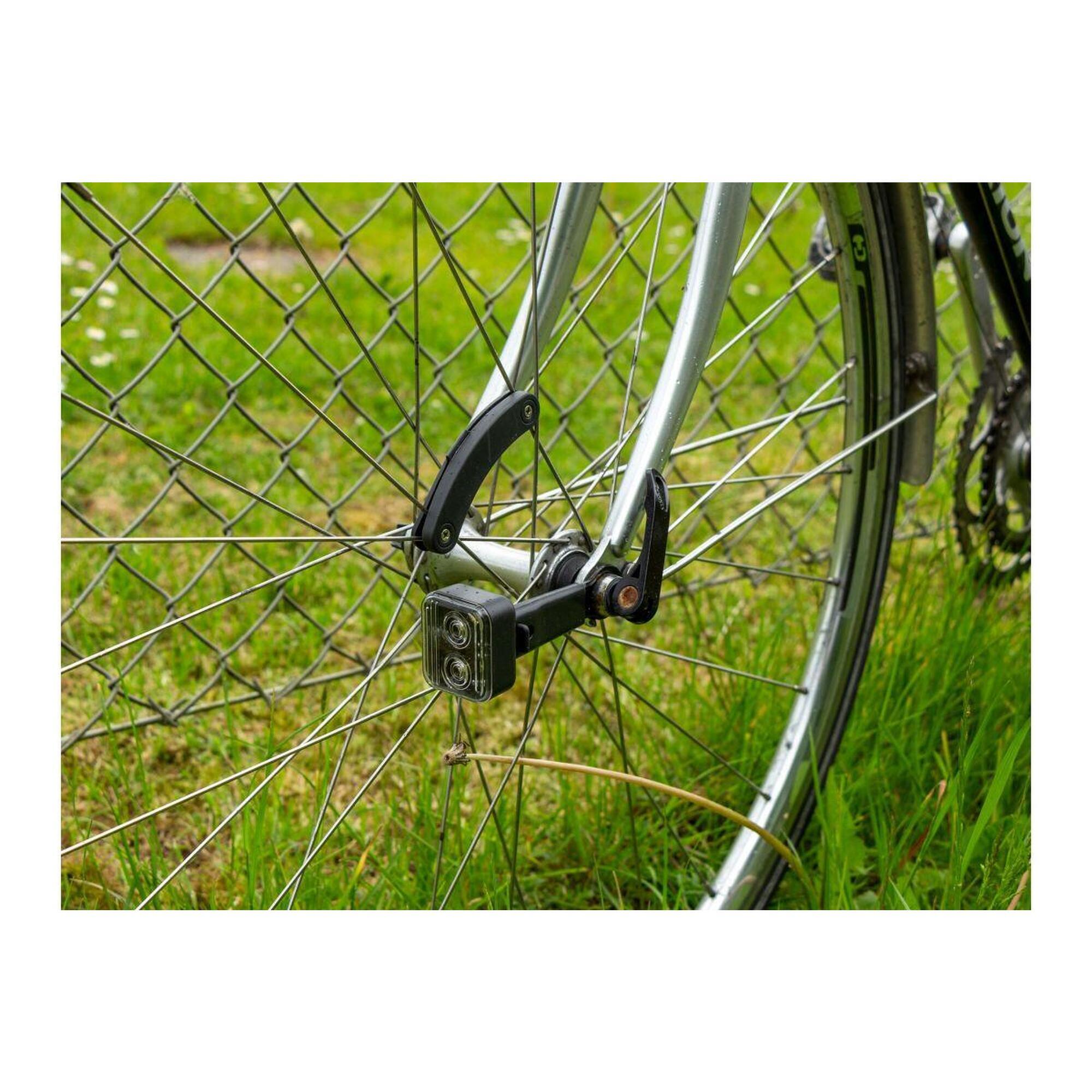 Eclairage roue velo decathlon sale