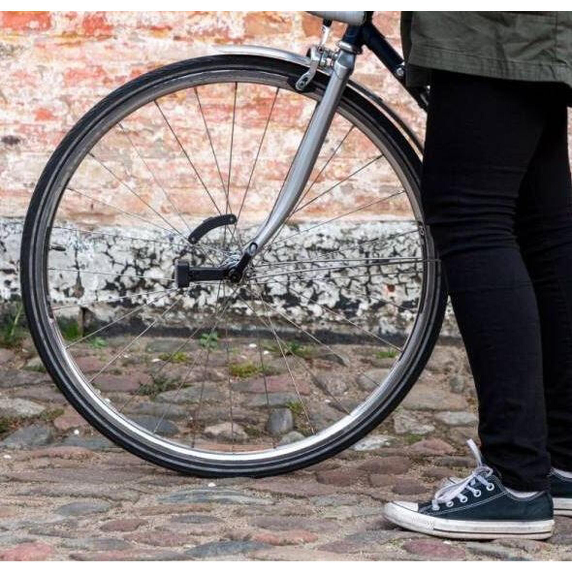 Set lumini bicicletă: magnetice, față și spate.