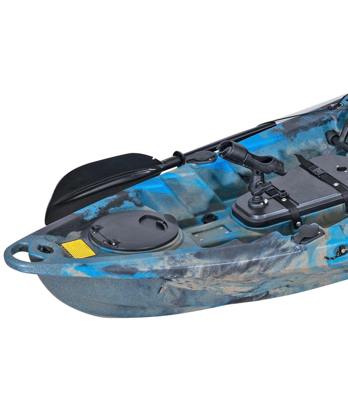 Caiaque de pesca duplo OCEANUS PRO cadeiras de alumínio Dark Blue Camo 375x86cm 3/7