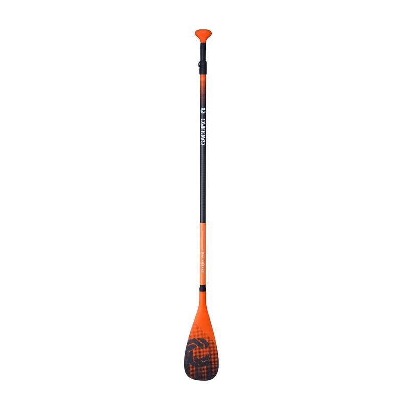 Remo o pala paddle surf 2 piezas Caguiro Carbon Pro 100% Naranja