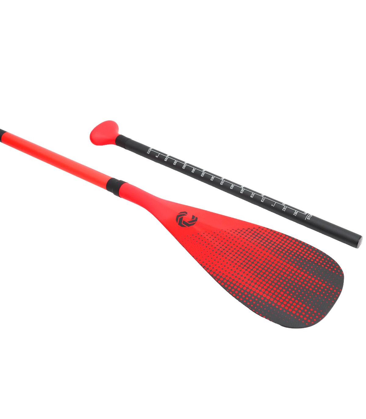 Pagaie SUP Carbone Pro 100% 2 Parties Caguiro 180-220 cm Rouge 5/7