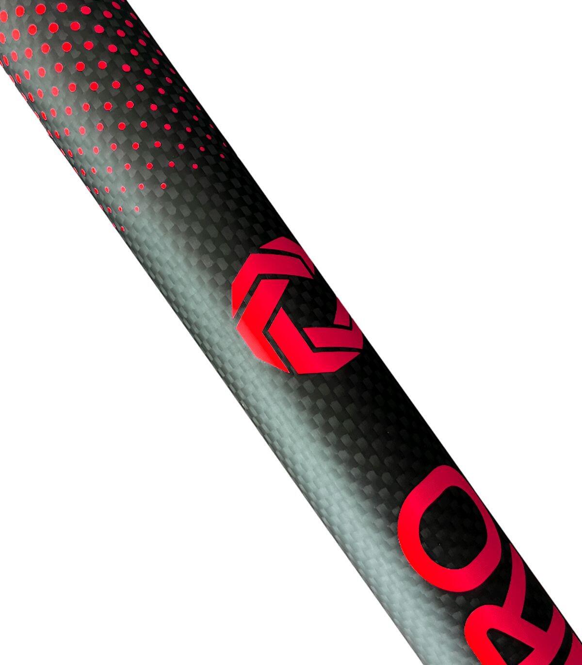 Pagaie SUP Carbone Pro 100% 2 Parties Caguiro 180-220 cm Rouge 2/7