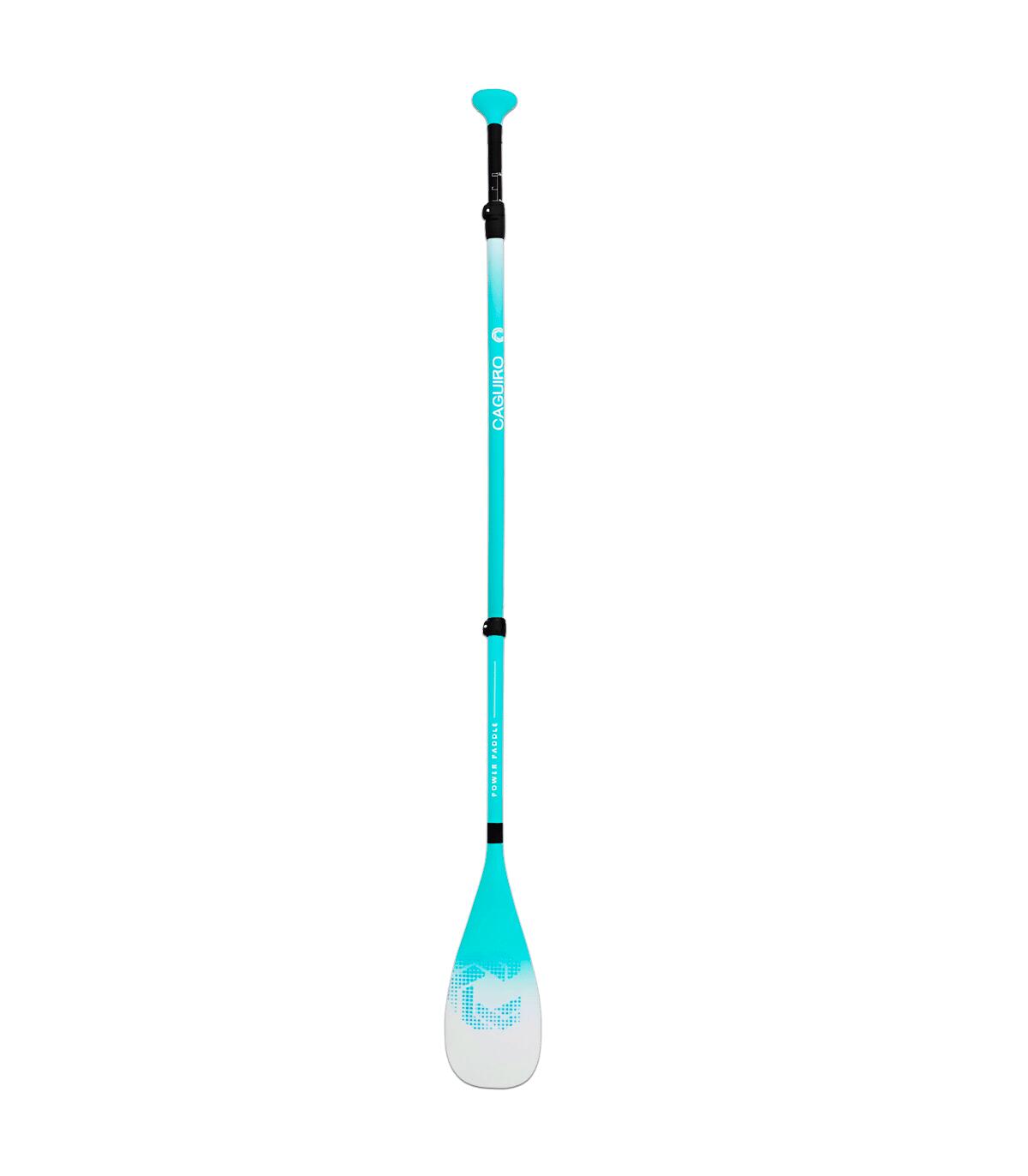 Remo o pala paddle surf 3 piezas Caguiro Power Paddle Aquamarina 3/7