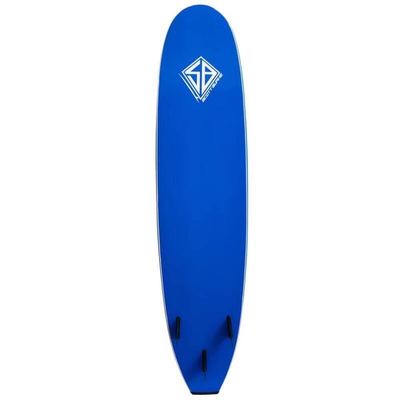 CBC - Tabla de surf de espuma Scott Burke - Softboard 8'0 - Azul marino