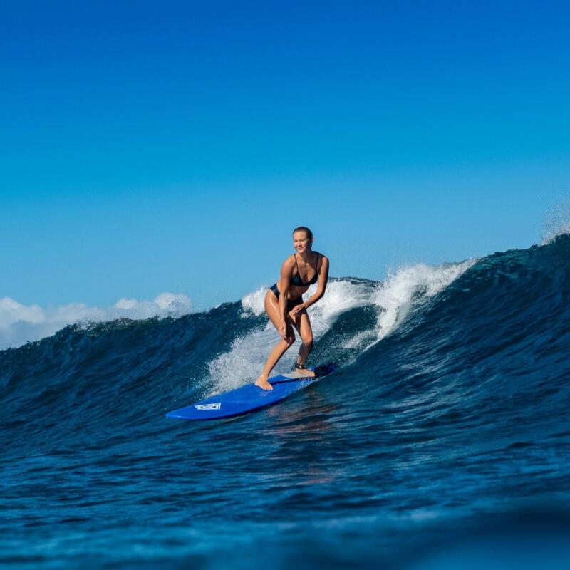 CBC - Tabla de surf de espuma Scott Burke - Softboard 8'0 - Azul marino