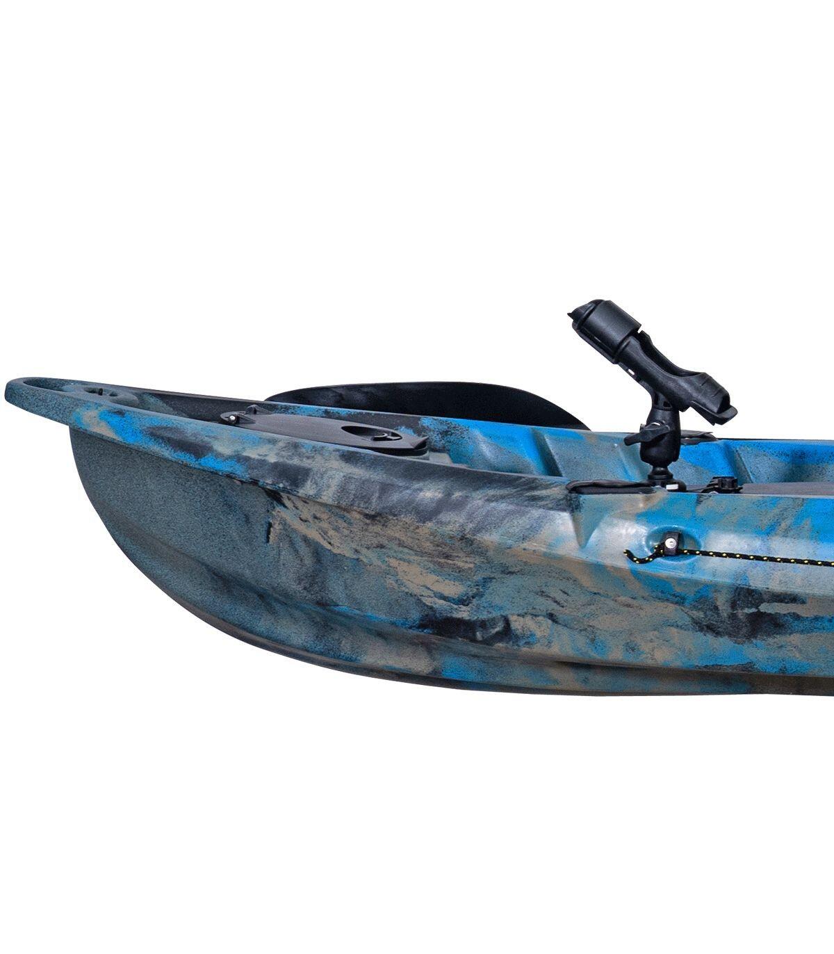 Caiaque de pesca duplo OCEANUS PRO cadeiras de alumínio Dark Blue Camo 375x86cm 7/7