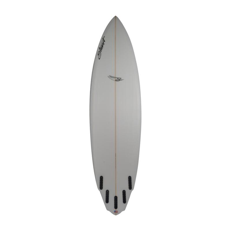 STEWART - Tablas de surf - S-Winger 5 quillas 7'0 (PU) Transparente