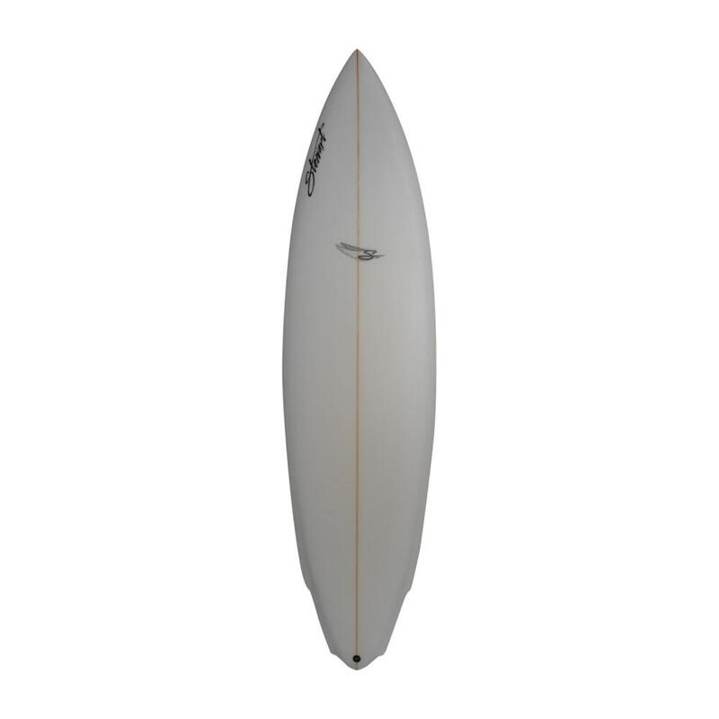 STEWART - Tablas de surf - S-Winger 5 quillas 7'0 (PU) Transparente