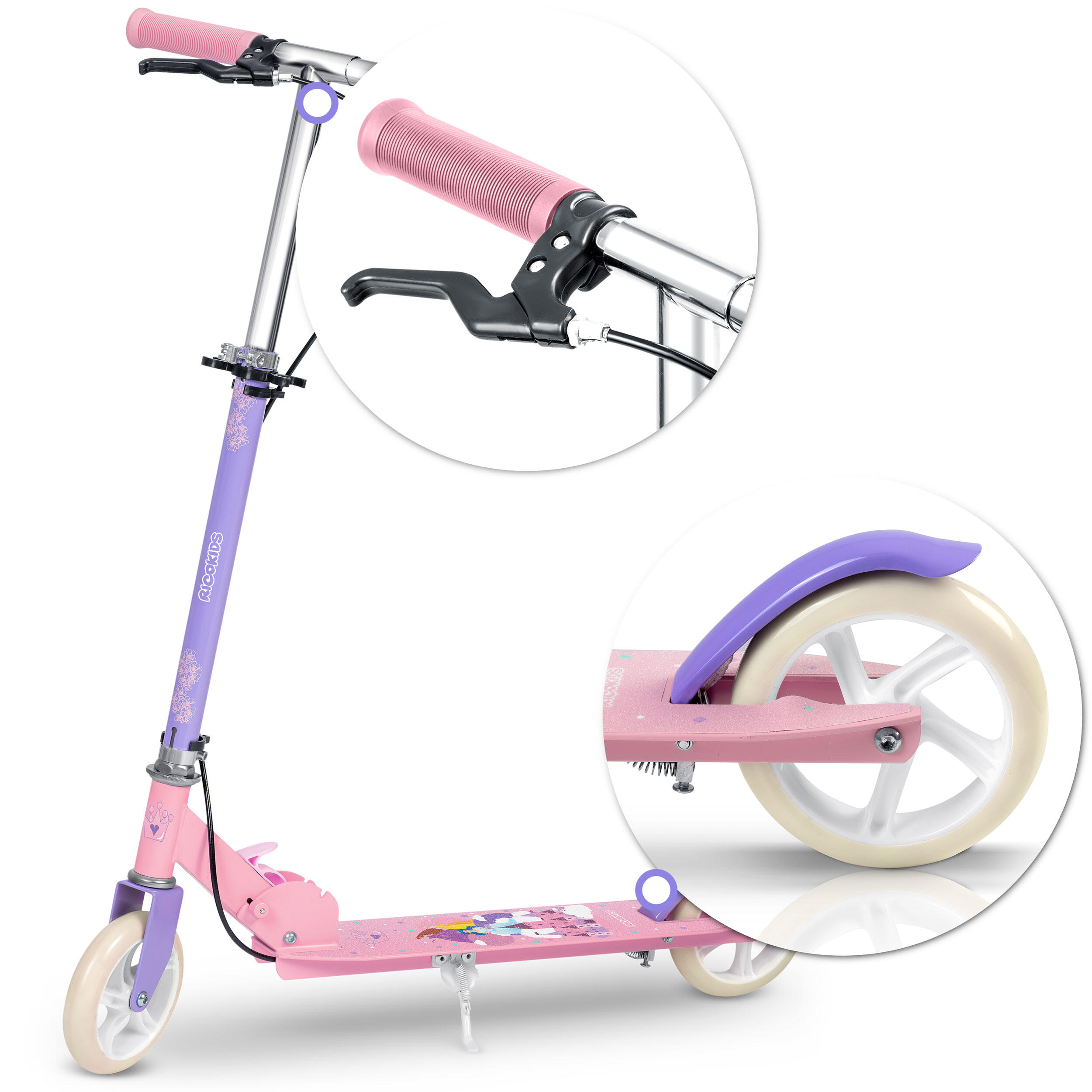 Kinder Roller Scooter - Kodi pink 4/7