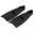 Schwimmflossen Schwarz 42–43 45 cm Schwimmen Unisex Schwarz
